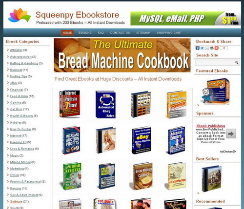 Product picture Wordpress Automated Ebook Store With Resell Right+200Ebooks